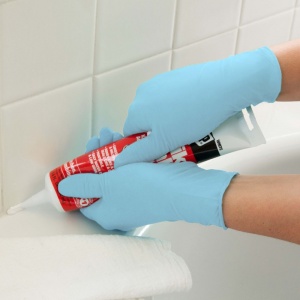 Ansell TouchNTuff 92-670 Disposable Powder-Free Nitrile Gloves